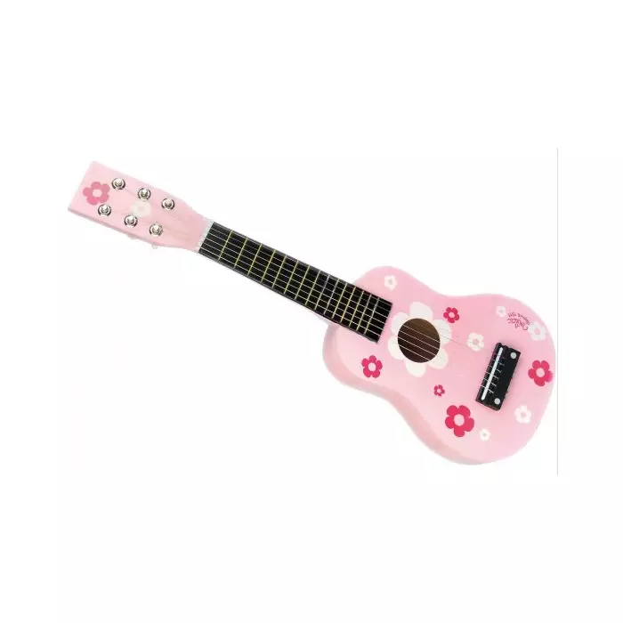 Guitare En Bois - Imprimé Fleurs - VILAC