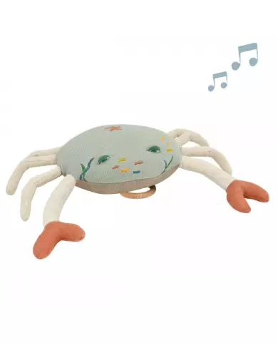 Doudou Musical - Le Crabe Mint