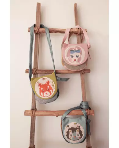 Le Sac Besace Tchiki - Panda Roux