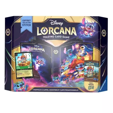 Lorcana S06 : La Mer Azurite - Coffret Collector Stitch