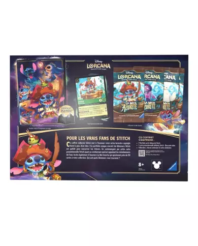 Lorcana S06 : La Mer Azurite - Coffret Collector Stitch