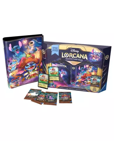 Lorcana S06 : La Mer Azurite - Coffret Collector Stitch