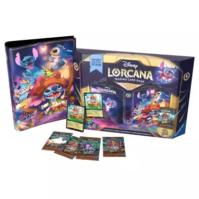 Lorcana S06 : La Mer Azurite - Coffret Collector Stitch