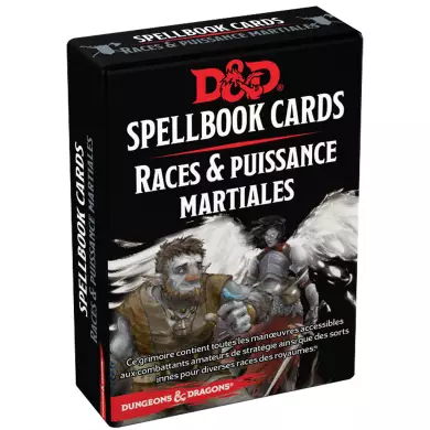 Dungeons & Dragons 5 D&D 5 : Cartes De Sorts Martial