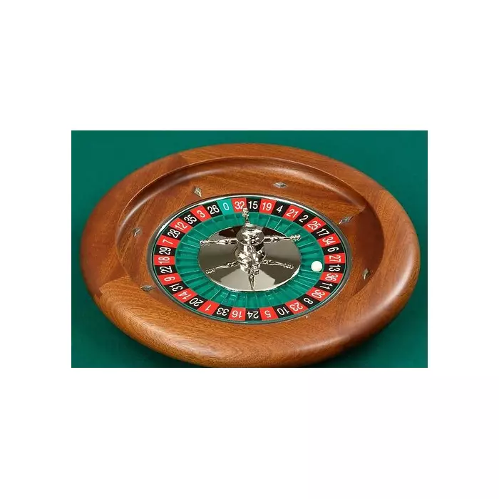 Roulette Montecarlo en Acajou - 36 cm - DAL NEGRO