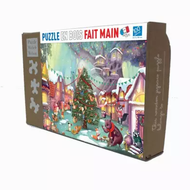 Puzzle Michèle Wilson - Veille De Noël - 100 Pièces