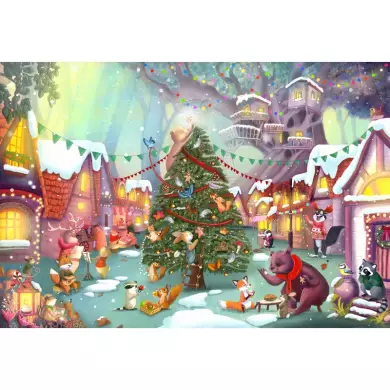 Puzzle Michèle Wilson - Veille De Noël - 100 Pièces