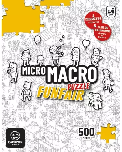 Micro Macro - Puzzle Funfair - 500 Pièces