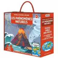 Les Phénomènes Naturels - Voyage, Découvre, Explore - Livre - Puzzle 200 Pièces