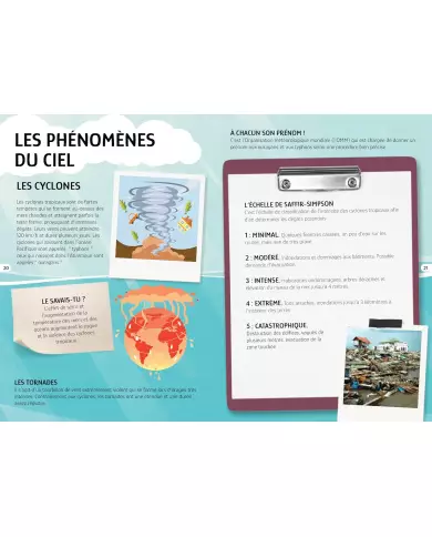 Les Phénomènes Naturels - Voyage, Découvre, Explore - Livre - Puzzle 200 Pièces