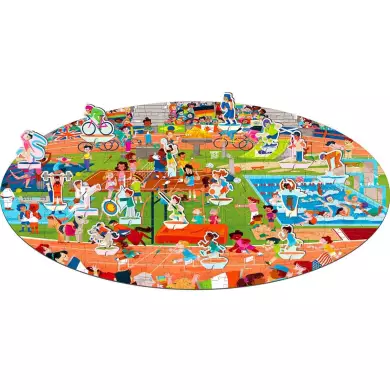 Le Monde Des Sports - Voyage, Découvre, Explore - Livre - Puzzle 200 Pièces