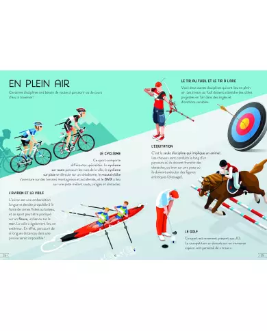 Le Monde Des Sports - Voyage, Découvre, Explore - Livre - Puzzle 200 Pièces