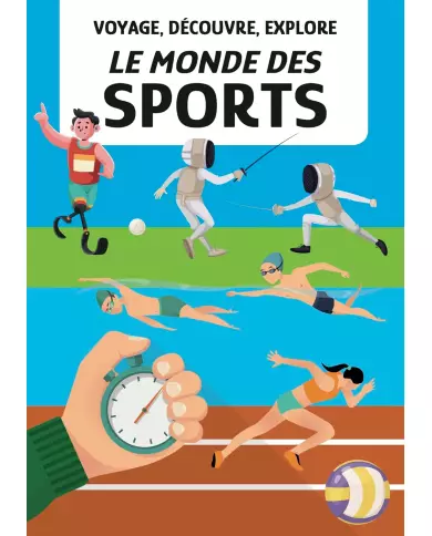 Le Monde Des Sports - Voyage, Découvre, Explore - Livre - Puzzle 200 Pièces