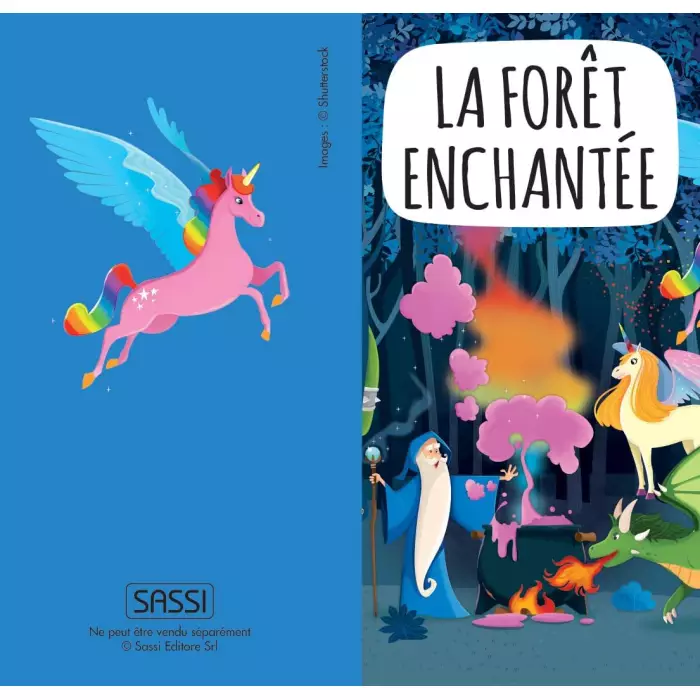 La Forêt Enchantée - Livre Et Puzzle Fantasy - SASSI