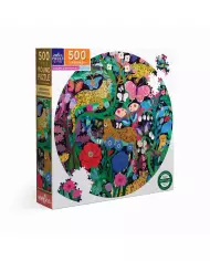 Puzzle Eeboo - Birds And Blossoms ( Oiseaux Et Fleurs ) - 500 Pièces