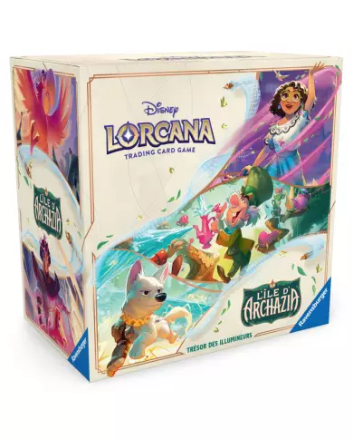 Lorcana S07 - TROVE - Coffret Trésor des Illumineurs - L'Ile D'Archazia - En vente le 07 Mars En Boutique