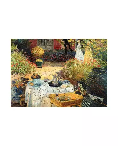 Puzzle Michèle Wilson - Le Déjeuner - Claude Monet - 100 Pièces