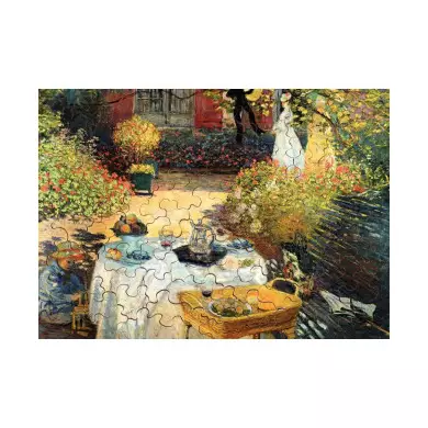 Puzzle Michèle Wilson - Le Déjeuner - Claude Monet - 100 Pièces