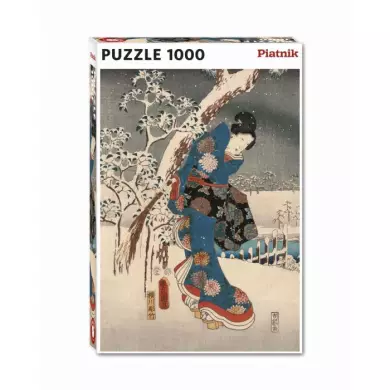 Puzzle PIATNIK - Conte de Genji - Hiroshige - 1000 Pièces