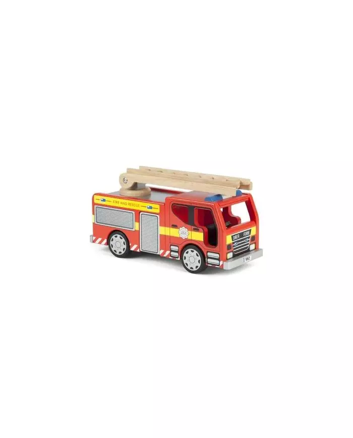 camion pompier bois
