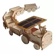 Kit En Bois Naturel À Énergie Solaire - Le Train