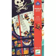 Puzzle Géant - Le Bateau Des Pirates - 36 Pièces